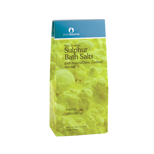 New Zealand Sulphur Bath Salts