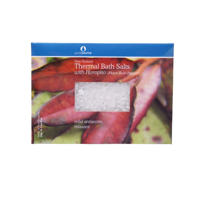 New Zealand Thermal Bath Salts with Horopito - 20g