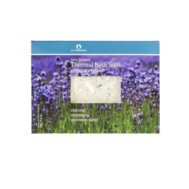 New Zealand Thermal Bath Salts with Lavender - 20g