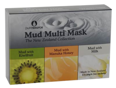 Rotorua Thermal Mud Multi Mask | 3 Pack Mud Mask Pack