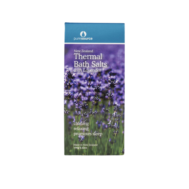 New Zealand Thermal Bath Salts with Lavender - 100g
