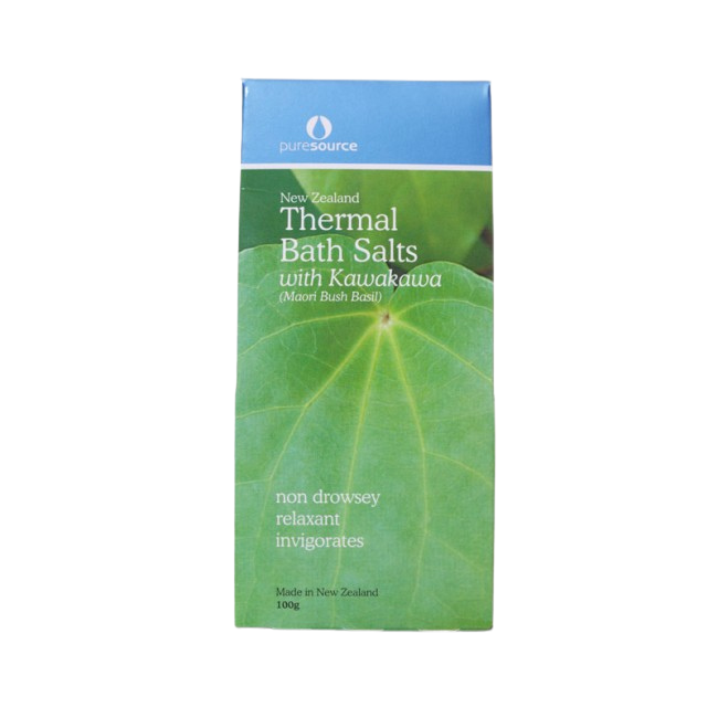 New Zealand Thermal Bath Salts with Kawakawa - 100g