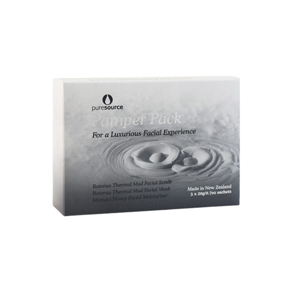 Rotorua Thermal Mud Pamper Pack | Spa Facial Kit
