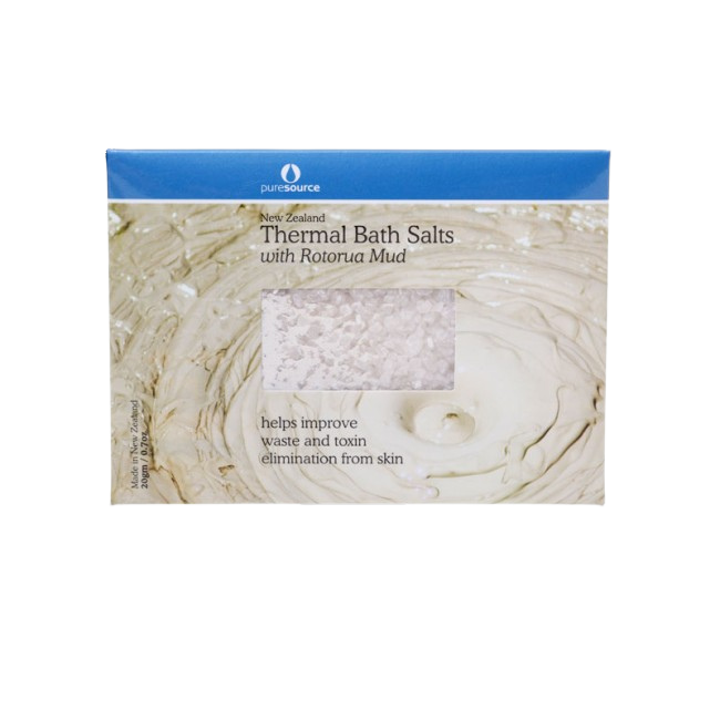 New Zealand Thermal Bath Salts with Rotorua Mud - 20g
