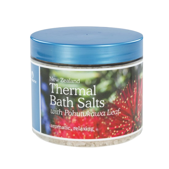 New Zealand Thermal Bath Salts with Pōhutukawa Leaf - 500g