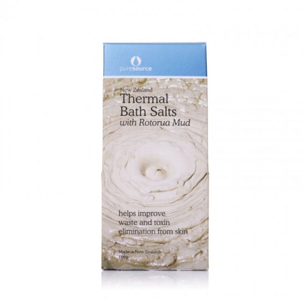 New Zealand Thermal Bath Salts with Rotorua Mud - 100g
