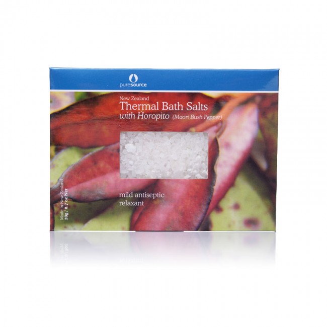 New Zealand Thermal Bath Salts with Horopito - 20g