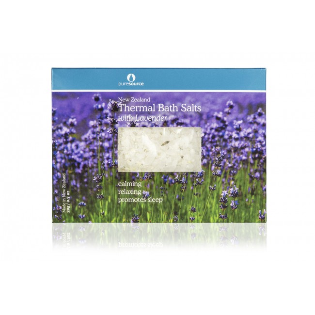New Zealand Thermal Bath Salts with Lavender - 20g